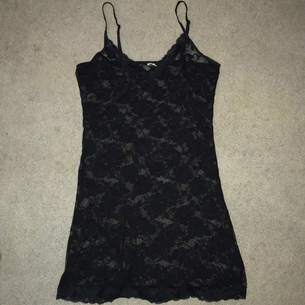 Sheer lace camisole